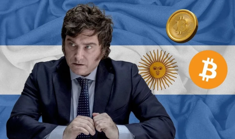 Javier Milei Arjantin Bitcoin