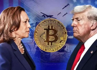 Trump Harris Bitcoin abd secimleri