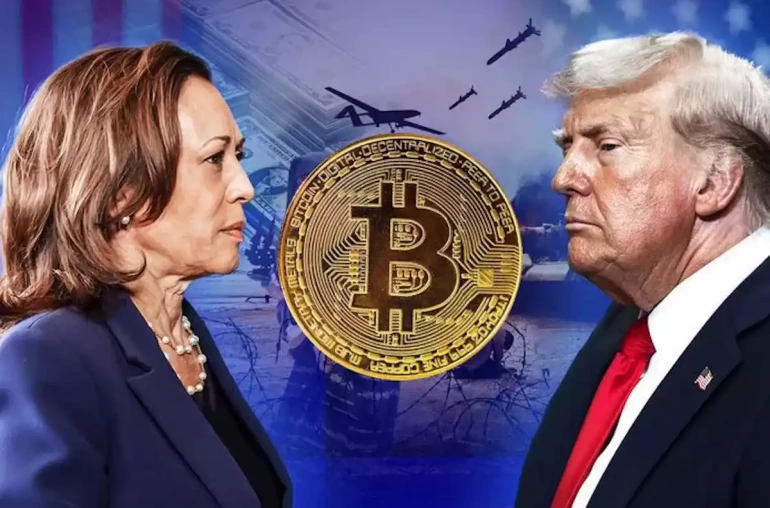 Trump Harris Bitcoin abd secimleri