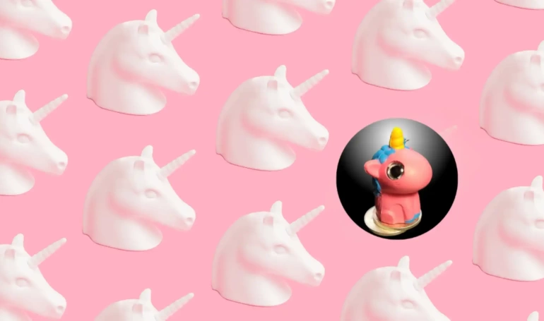 YouTuber Meme Coini Unicorn Fart Dust