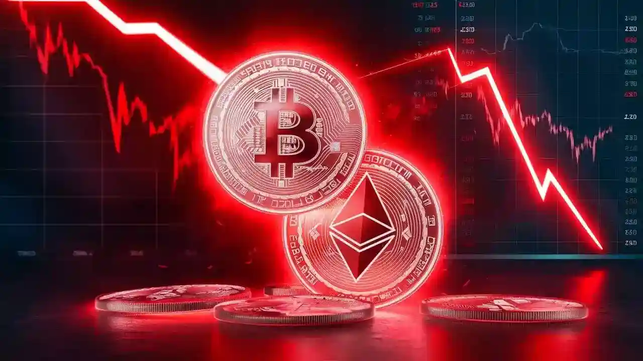 bitcoin ethereum kripto dusus