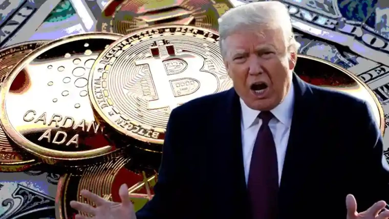 trump btc kripto para