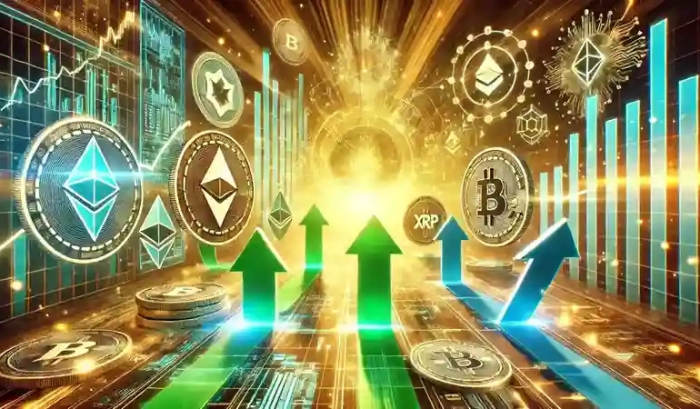Çok Yükselen Kripto Paralar: FLR, PENGU, WLD Yükseldi - 1 FLR PENGU WLD altcoin