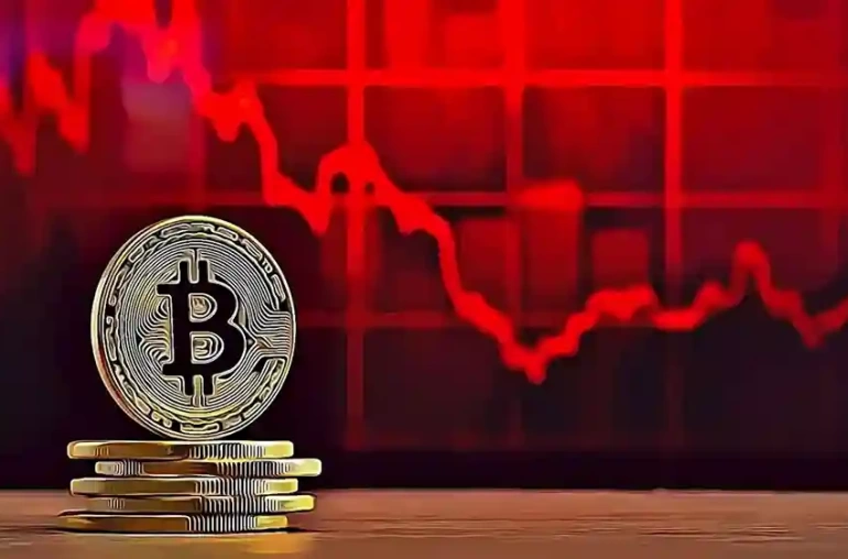 Bitcoinde BTC sert dusus