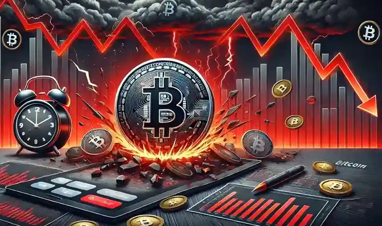 bitcoin dusus kırmızı eylul