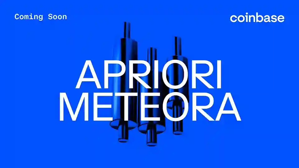 Coinbase, aPriori (APR) ve Meteora (MET) Listelemeleriyle Hareklendi - 1 Coinbase aPriori Meteora Hareklendi