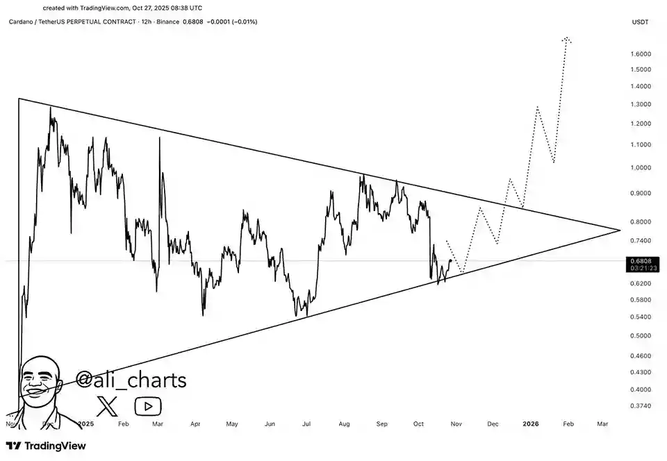 Cardano Fiyatı Düşüyor: Balinalar 3 Günde 100 Milyon ADA Sattı - 2 Resim - 1