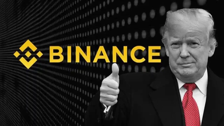 trump binance in kurucusu changpeng zhaou affetti