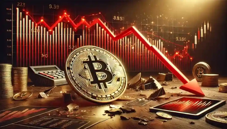 btc bitcoin dusus kripto para