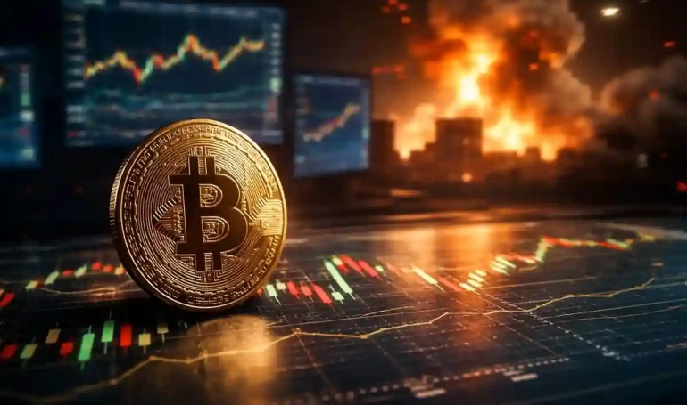 BTC bitcoin tahmin iran savaş
